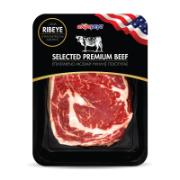 Alphamega Selected Premium Beef USDA Ribeye 350 g