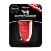 Alphamega Selected Premium Beef USDA Striploin 350 g