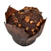Chocolate Muffin with Caramel Filling Decorated with Walnuts 112 g